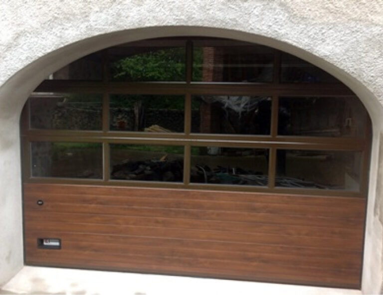 puertas seccionales acristaladas 2